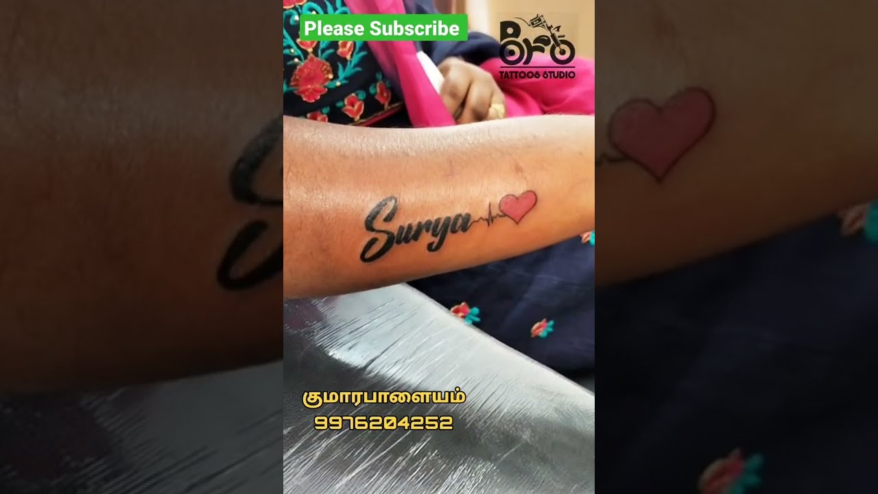 Tattoo at Chennai 